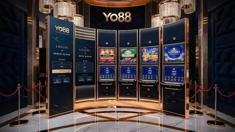 Giao diện trang chủ của Yo88 với thiết kế hiện đại và dễ sử dụng