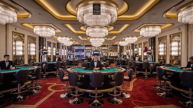 Phòng VIP casino trực tuyến tại Yo88 với đội ngũ chia bài chuyên nghiệp