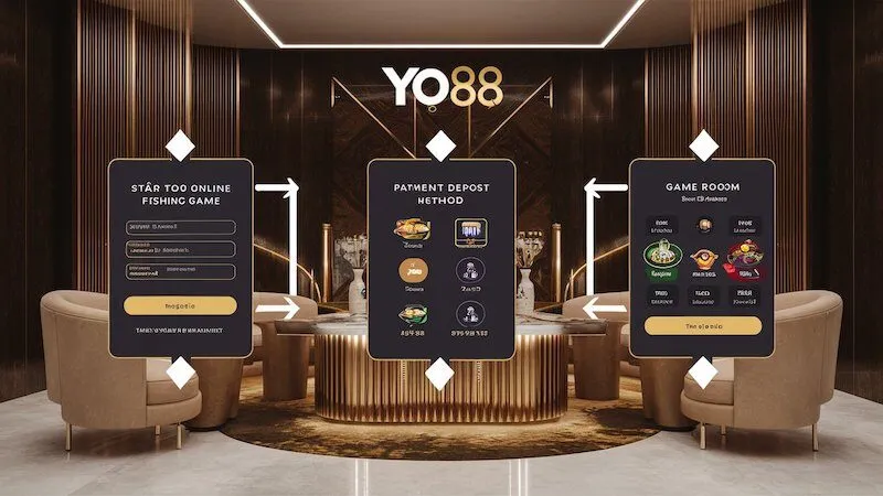 Quy trình đăng ký và bắt đầu chơi game bắn cá Yo88 cho người mới
