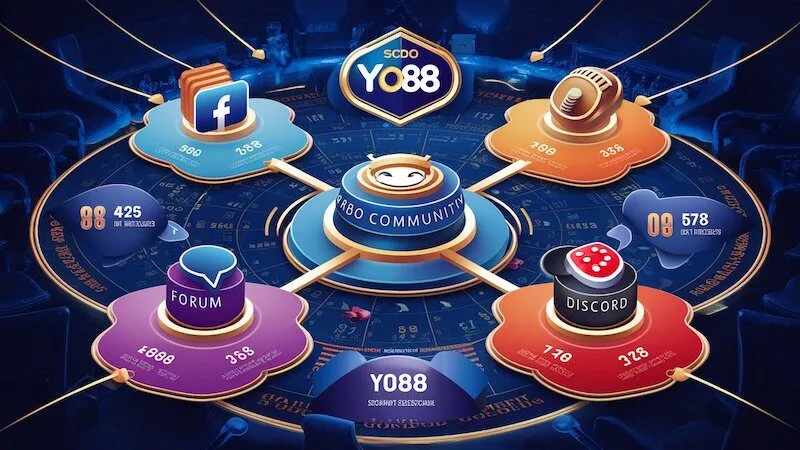 Sơ đồ minh họa hệ sinh thái cộng đồng Sicbo Yo88