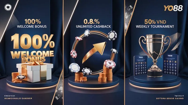 Tổng hợp các chương trình ưu đãi hấp dẫn tại Blackjack Yo88